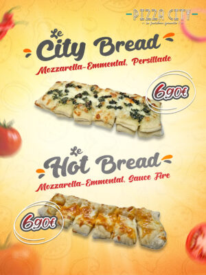 AFFICHE CITY BREAD internet