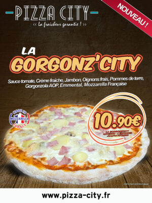 AFFICHE Gorgoncity internet